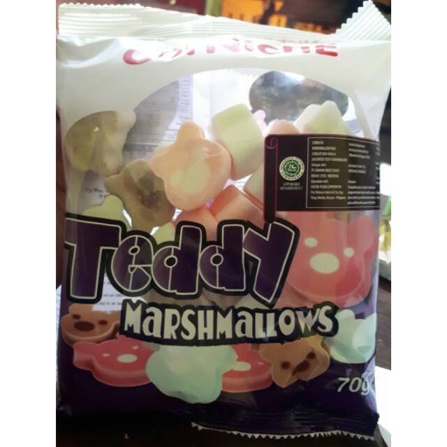 

Teddy marsmallows 70gr