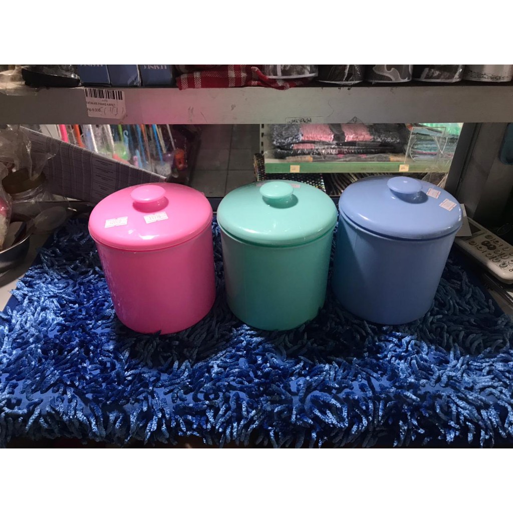 Gelas Mug Plastik + Tutup 1000ml - Gelas Plastik Gagang Besar- Mug