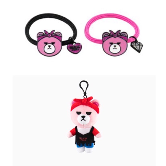 [DP] [INYOURAREA] KRUNK X BLACKPINK KEYRING & HAIR STRING