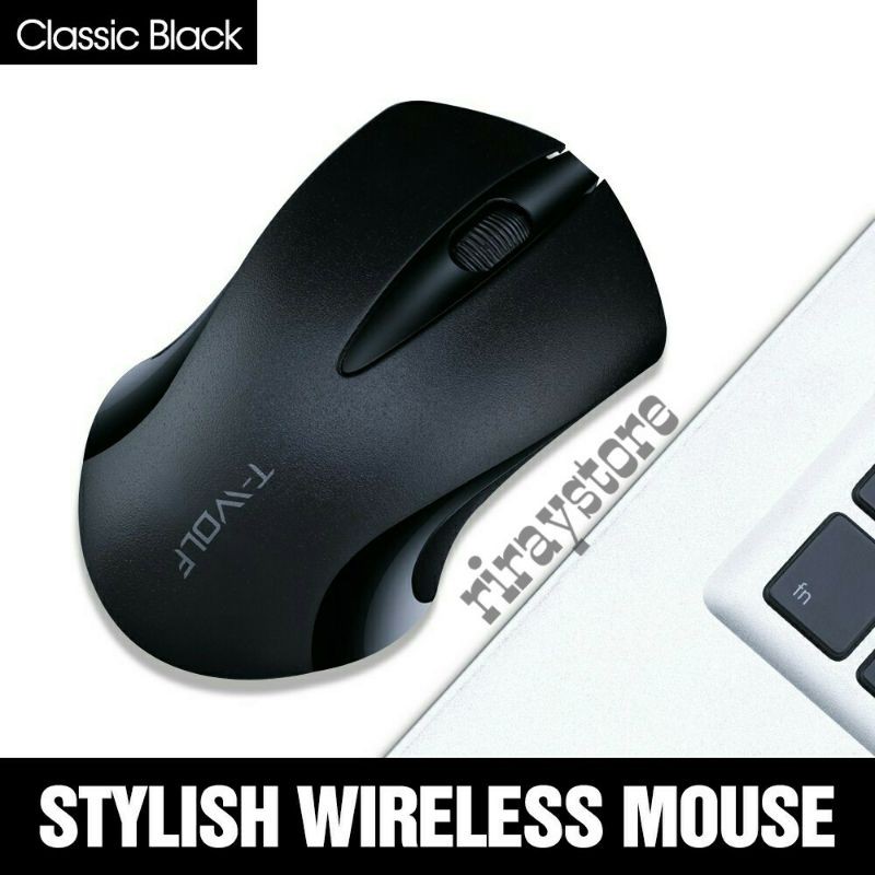 MOUSE WIRELESS LED MOUSE TWOLF T-Wolf MURAH DAN BAGUS - Gaming Mouse