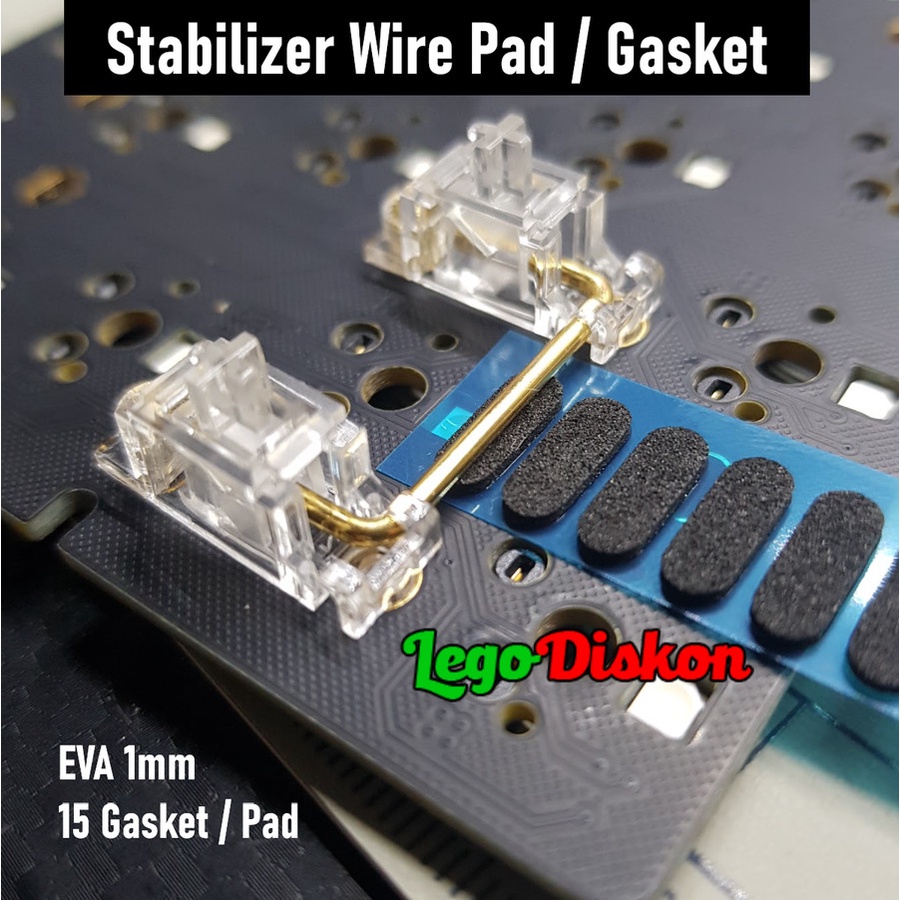 Jual Stabilizer Wire Pad Gasket EVA 1 mm Reduce Noise and Wobble