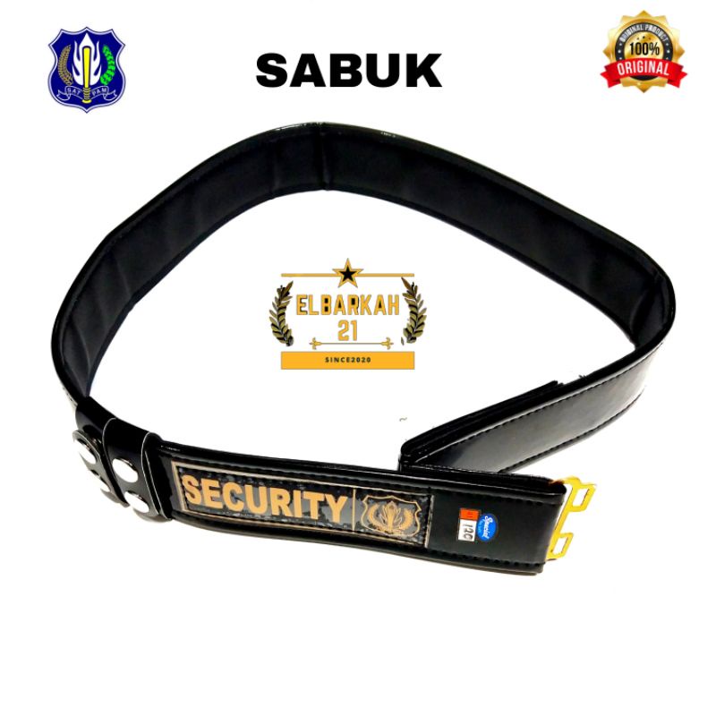 sabuk kopel satpam security fulset / sabuk satpam security terbaru