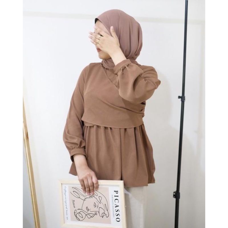 NISWA BLOUSE CRINKLE