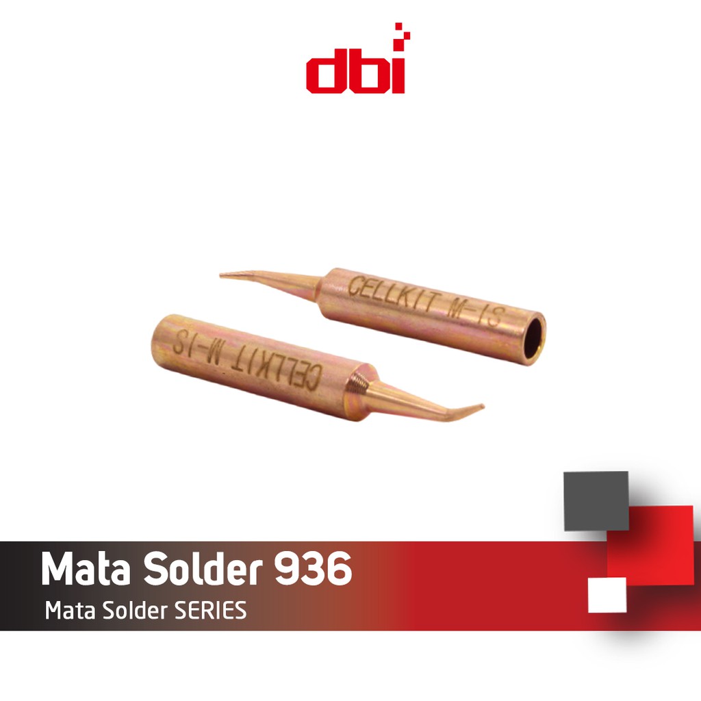 Mata Solder - Solder TIP 936 Tembaga type M-IS Bengkok di Ujung CELLKIT