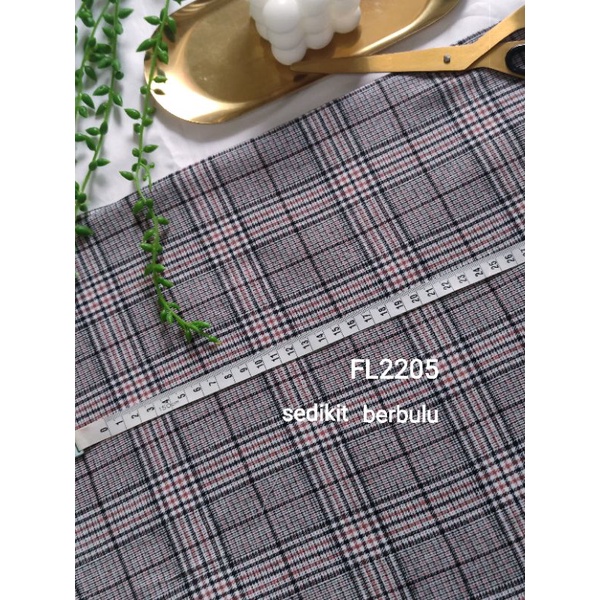 5-50 kain flanel bahan kotak katun yarndyed harga per 0.5meter/kain meteran happychild