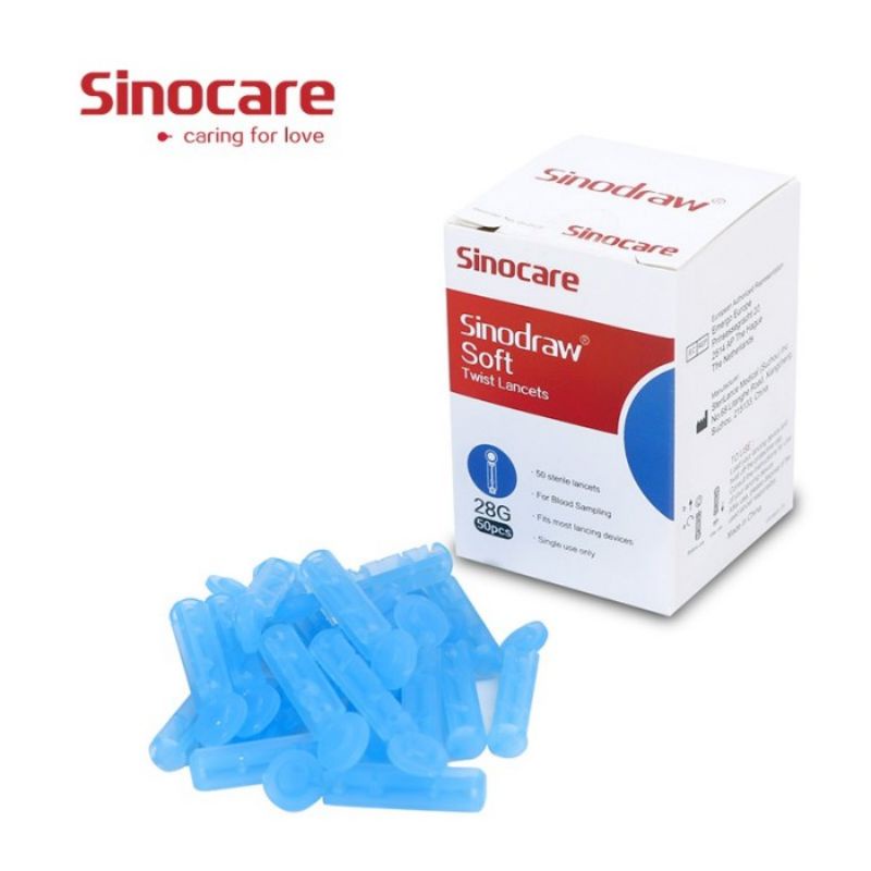 Sinocare Safe AQ Smart, Voice, Air (Strip, lancets, alcohol swabs)