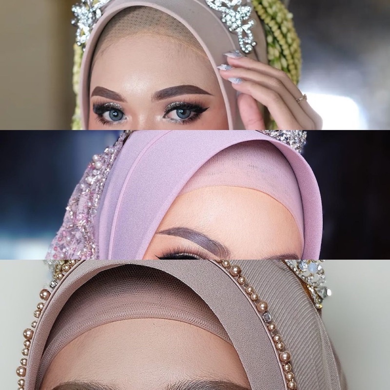 Inner super Soft Tulle INSTAN Bandana By Adelus penutup rambut halus di dahi