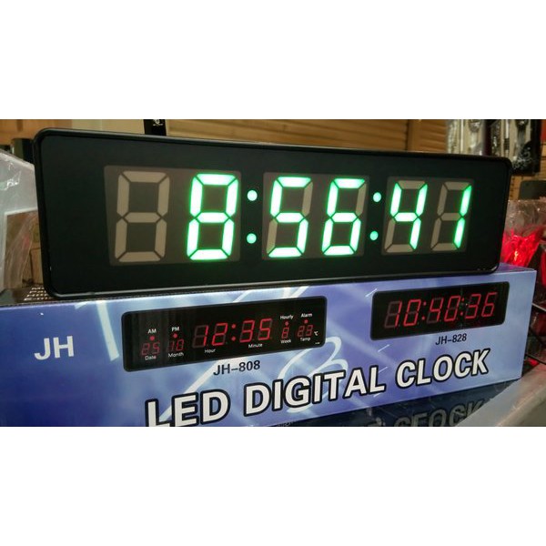 JAM DIGITAL LED TYPE JH-828 HIJAU