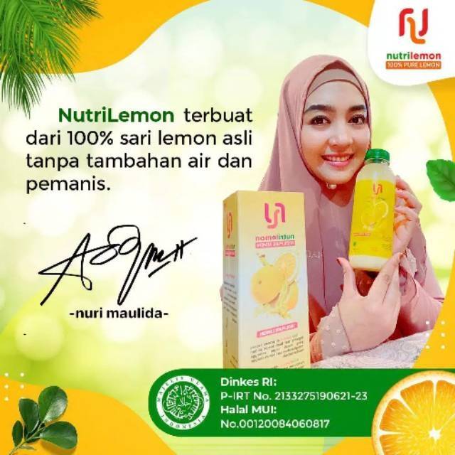 

Nutri lemon 100% lemon