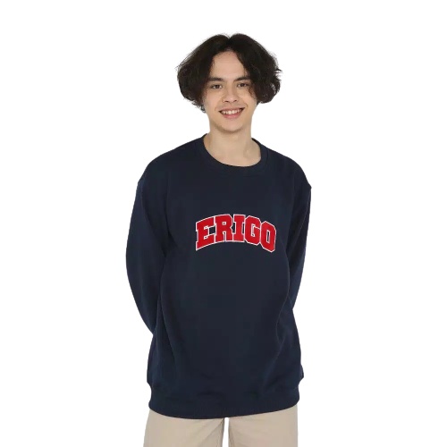 Sasuke!! Sweater BORDIR Pria Kasual / Sweater ERIGO Unisex / Hoodie Pria Crewneck Bordir M-XXL