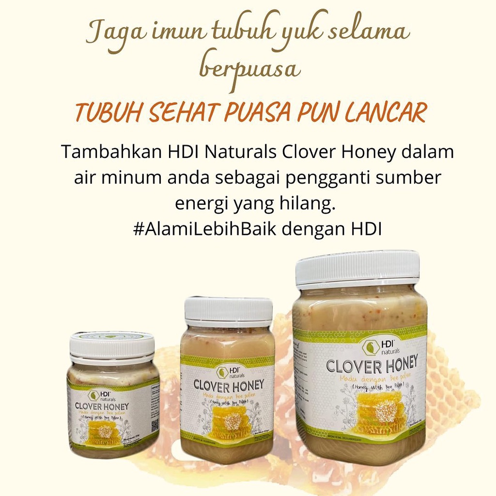 

CLOVER HONEY ORIGINAL SEGEL 2025