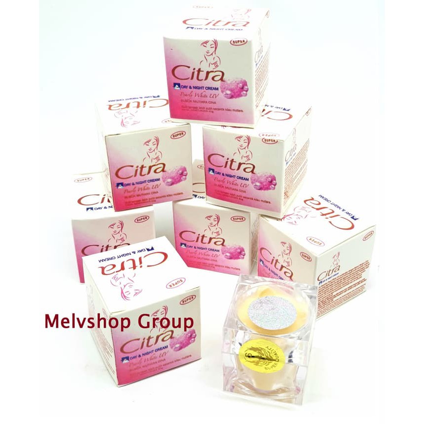 CREAM CITRA SUPER - CREAM PEMUTIH - KRIM WAJAH SIANG DAN MALAM