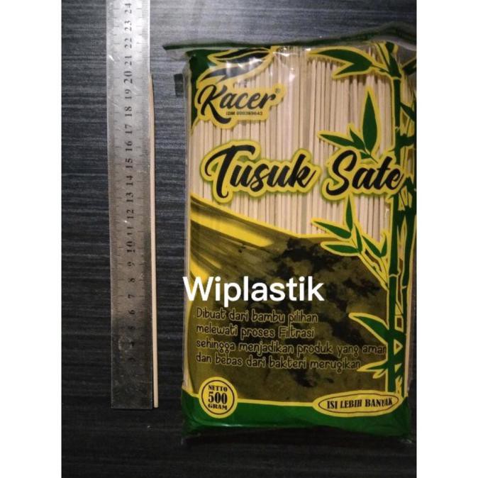 

Murah Tusuk Sate Cilok 20Cm Merk Kacer Bambu Asli 500 Gr Bergaransi