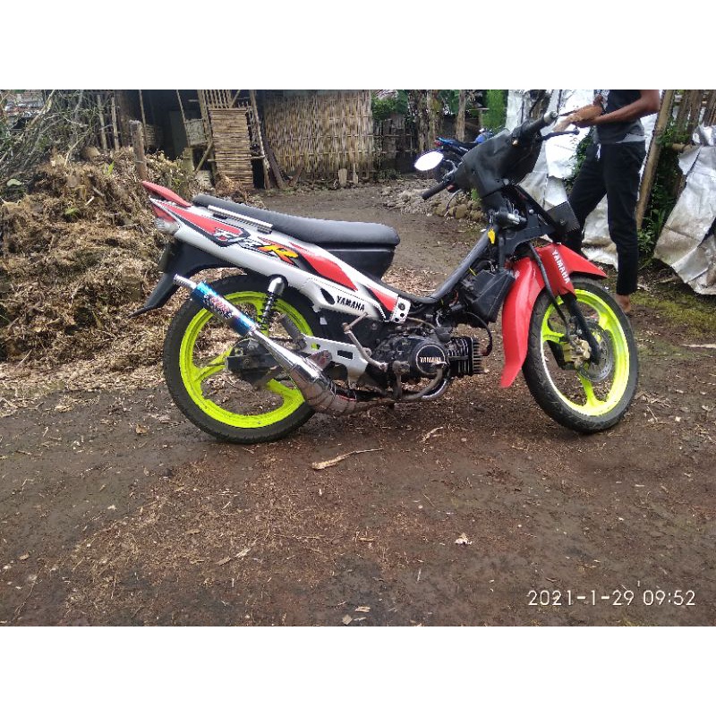 knalpot racing fiz r fiz fource type bm power atau kolong bawah