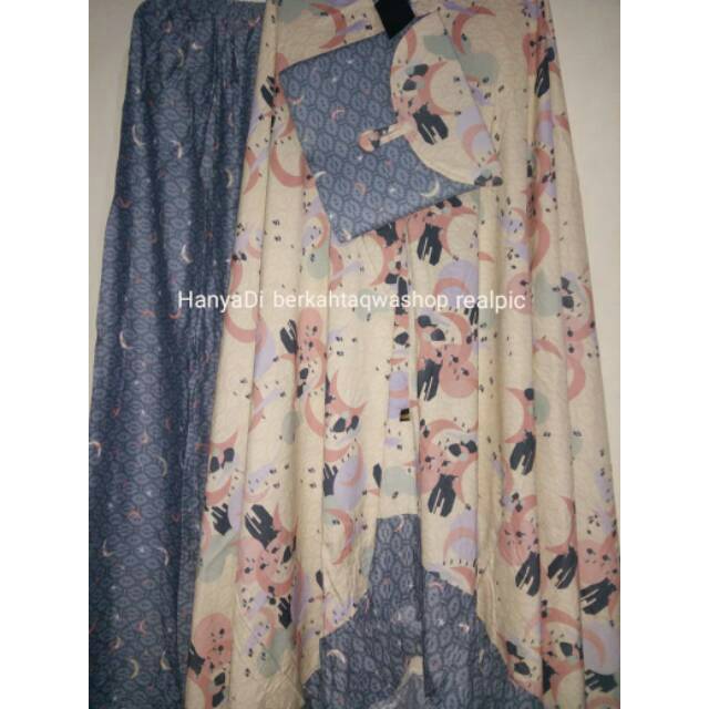 Mukena Rayon Premium Pink Kuning Salem Tebal Adem Motif Polkadot/Mukena Dewasa Jumbo