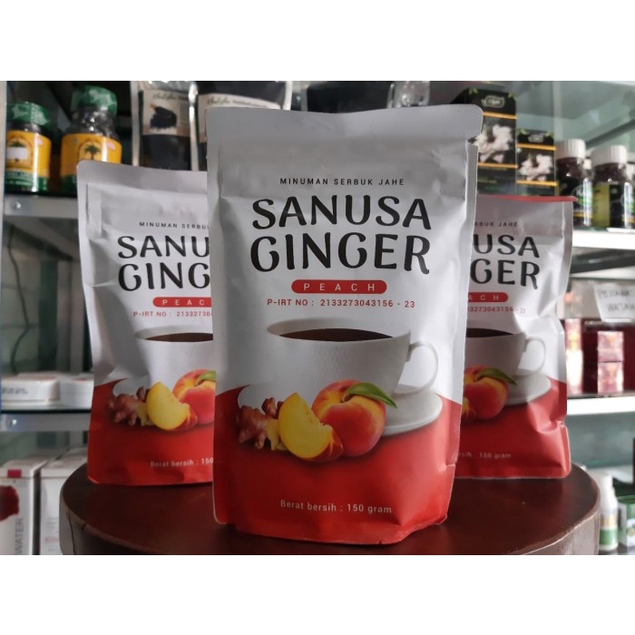 

SANUSA GINGER LEMON dan PEACH Minuman Herbal Serbuk Jahe Merah - PEACH (BERKUALITAS)