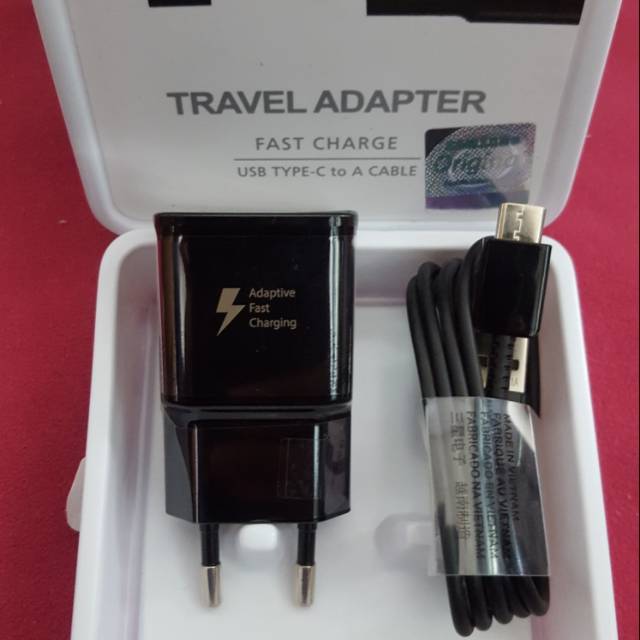 Charger Samsung S8 S9 M20 A20 M50 A50 Fast Charging Tipe C Ori Bawaan