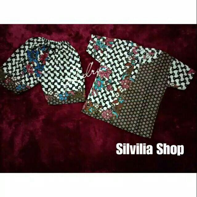 Setelan Baju Batik Anak