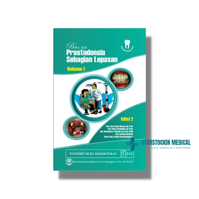 Buku Ajar Prostodonsia Sebagian Lepasan Vol 1 Edisi 2 - EGC