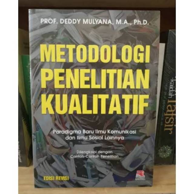 Metodologi Penelitian Kualitatif
