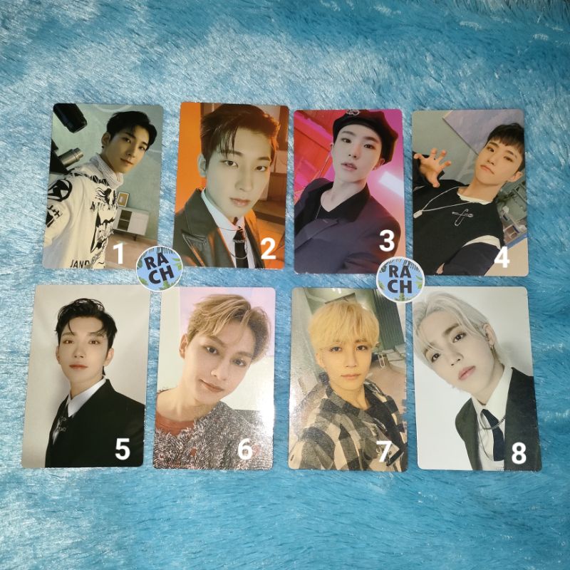 PHOTOCARD ALBUM ATTACCA CARAT VER WONWOO HOSHI JEONGHAN HOSHI SCOUPS JOSHUA