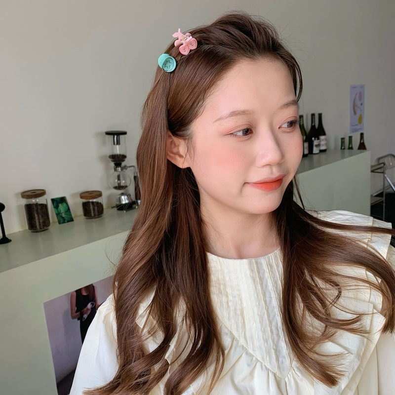 2pcs Jepit Rambut Mini Untuk Anak Perempuan