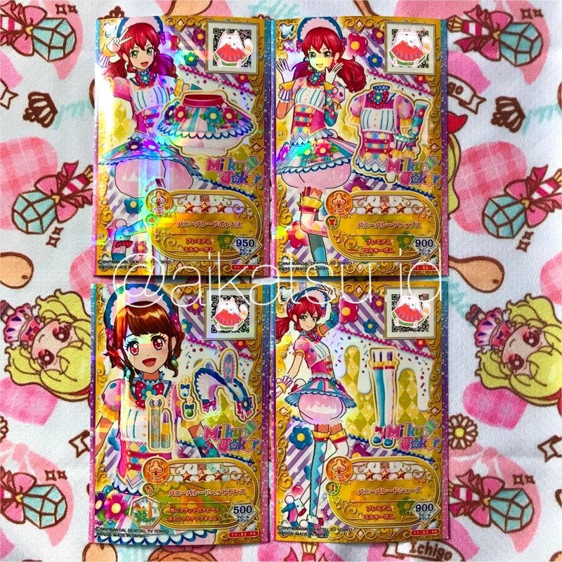Kartu Aikatsu Friends Premium Bunny Parade Set
