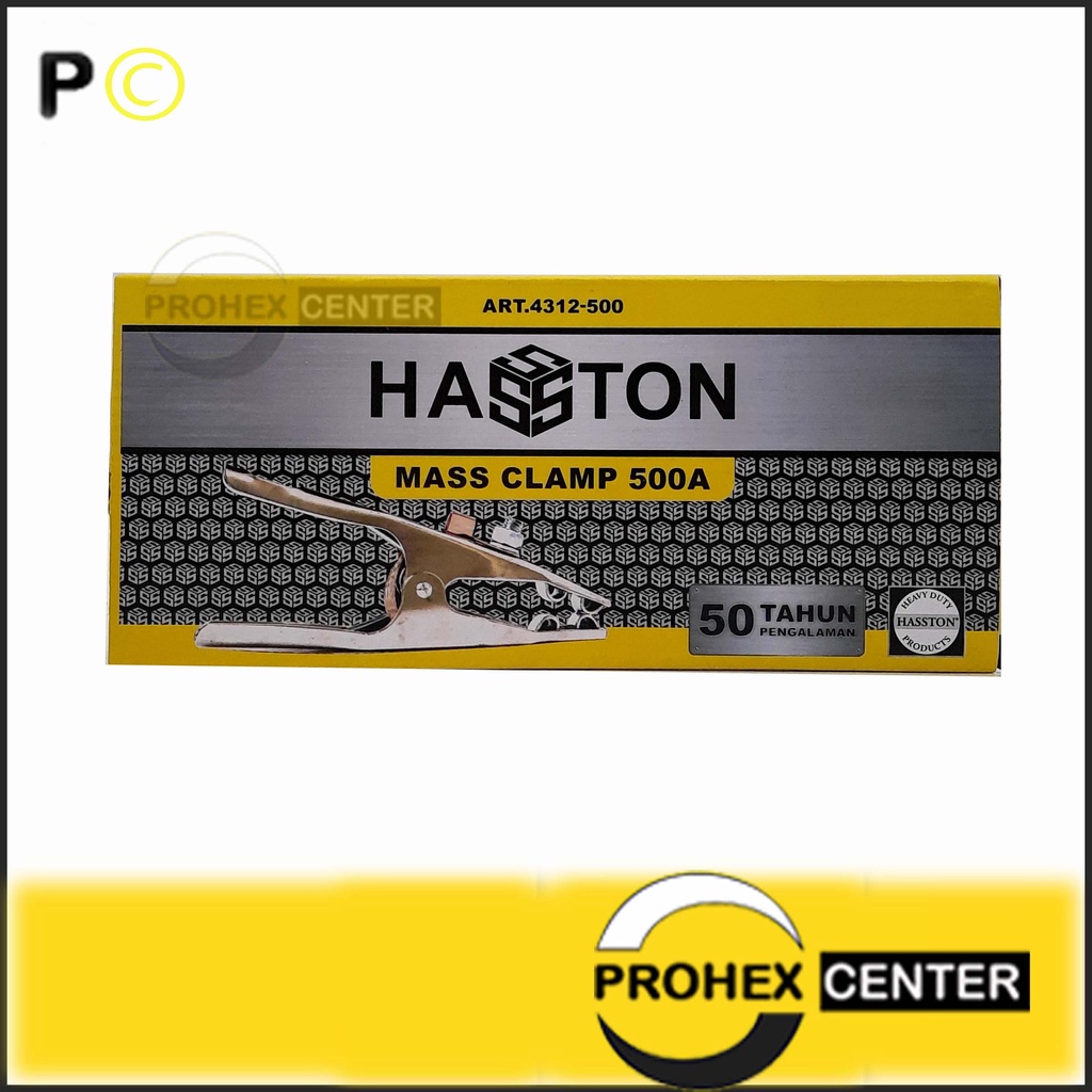 HASSTON PROHEX Tang Masa 500 A Earth Clamp Stang Massa 4312-500