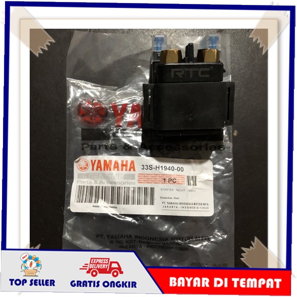 ORIGINAL YGP Bendik Bendix Starter Stater Relay Yamaha Xeon 44D1 33S Motor Xeon GT125 GT 125 RC ORI-2