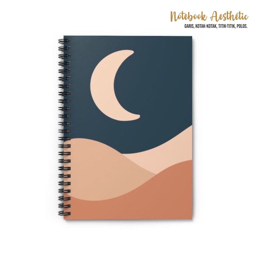 

Notebook Aesthetic | Ready Cover | A5 | 100 Page