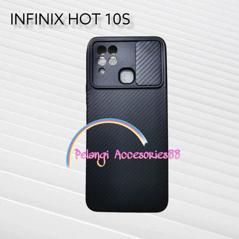 CASE INFINIX HOT 10S / HOT 10S NFC / HOT 10T / HOT 10i CASE SOFTCASE SLEDING WARNA WARNI