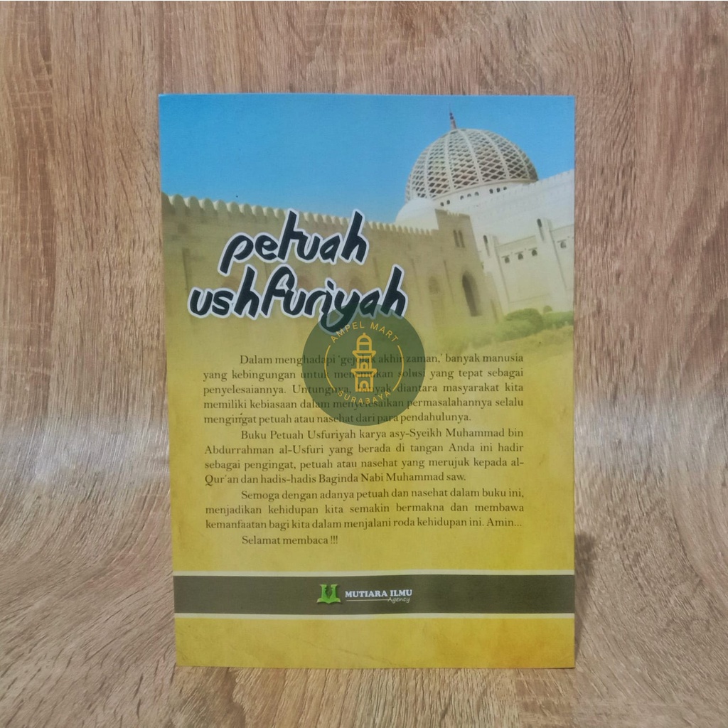 PETUAH USFURIYYAH Terj, Mawa'idhul Ushfuriyah - Mutiara Ilmu Agency