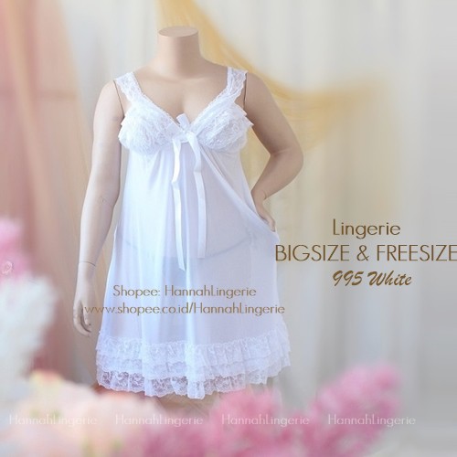 Lingerie BIGSIZE Original Hannah Lingerie Premium Kado Ulang Tahun Suami Istri Lingerie Wanita 995