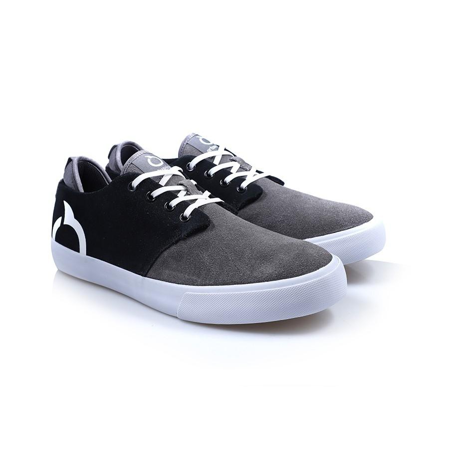 SEPATU CASUAL/SNEAKERS ORTUSEIGHT ECHOES - Black Grey White (100% ORIGINAL)