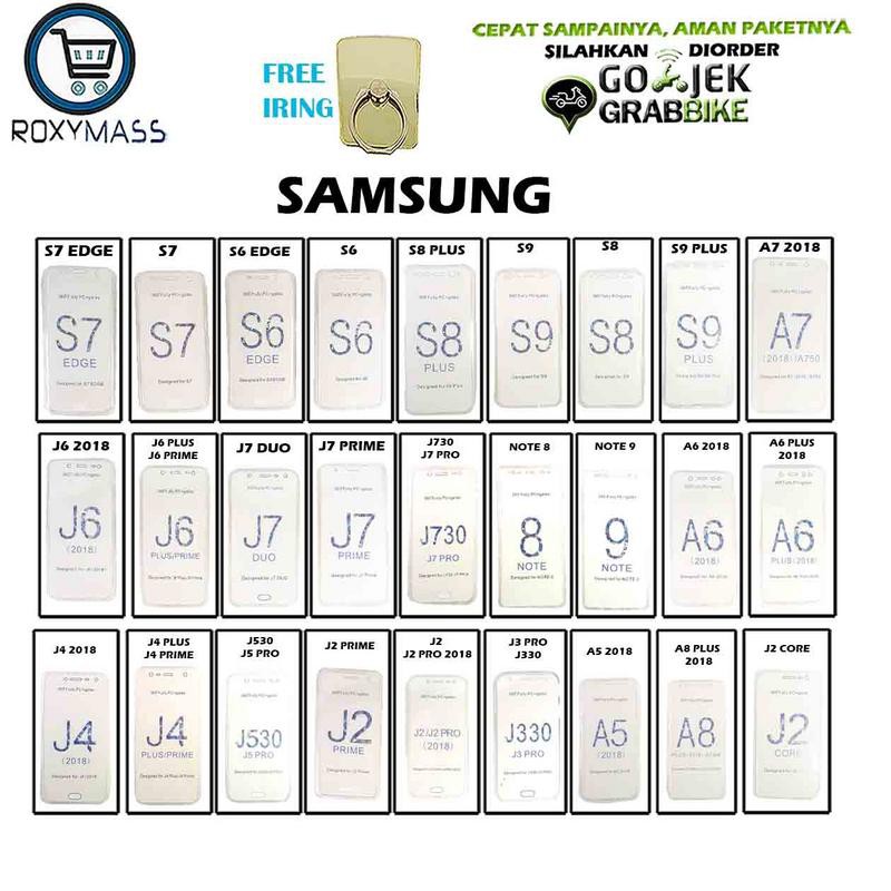 Full Body TPU Case Samsung S9 S9Plus S8 S8Plus S7 S6 J2Core J2Prime J2Pro J3Pro J450 J5Pro J7Duo J7