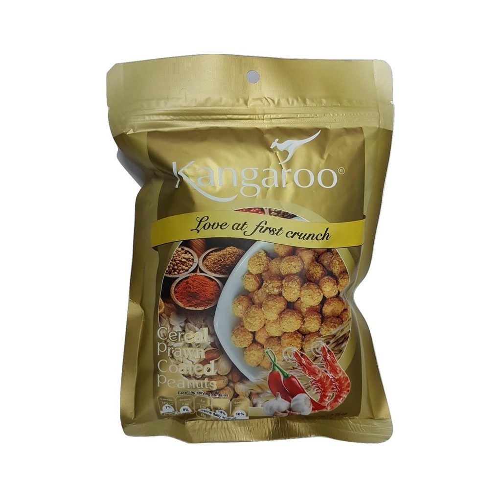 

KANGAROO CEREAL PRAWN COATED PEANUTS 220G