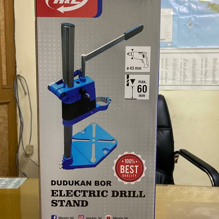 Drill Stand Dudukan Bor Tangan Listrik H&amp;L