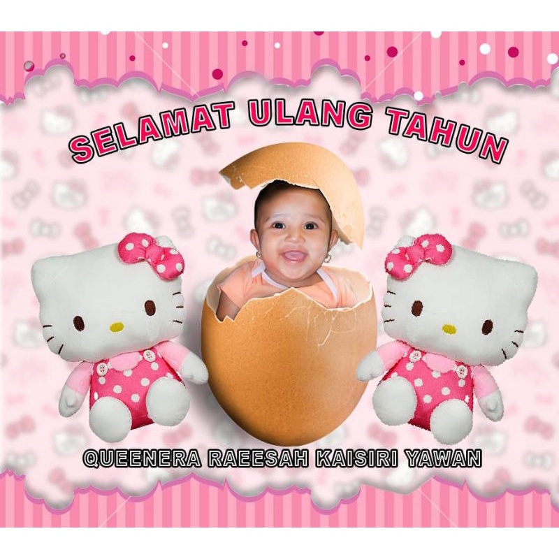 

Tas Serut Backpack / Tas Ultah Ukuran 24x38 / Tas Ulang Tahun Bisa Tambah Foto