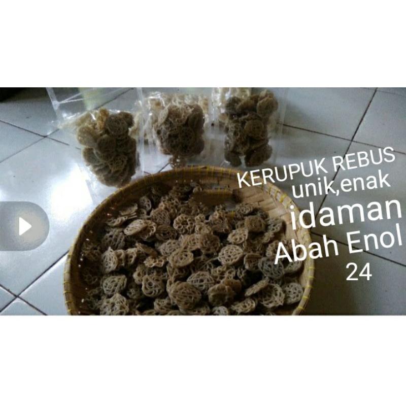 

kerupuk babangi rasa ikan,BABANGI VIRAL dI REBUS/GORENG,nikmat.