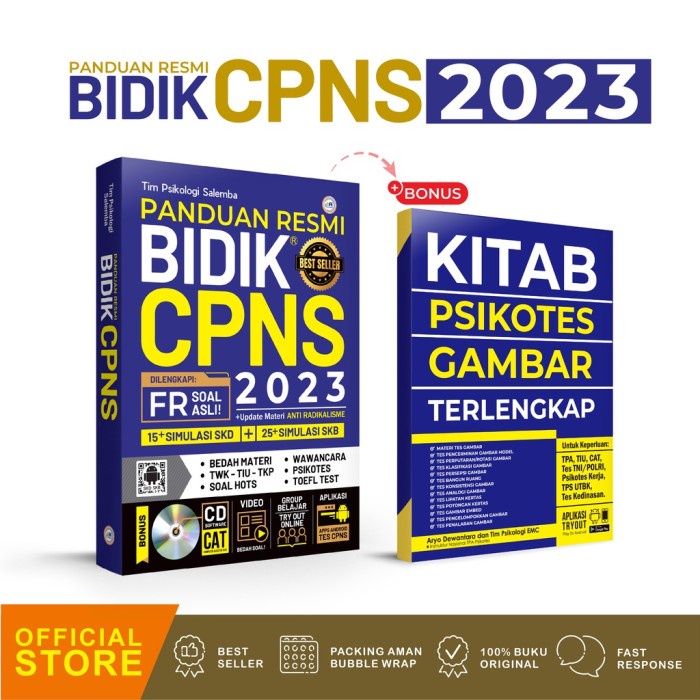 Jual Buku Cpns Panduan Resmi Bidik Cpns 2021 Bonus Kitab Psikotes Gambar Shopee Indonesia