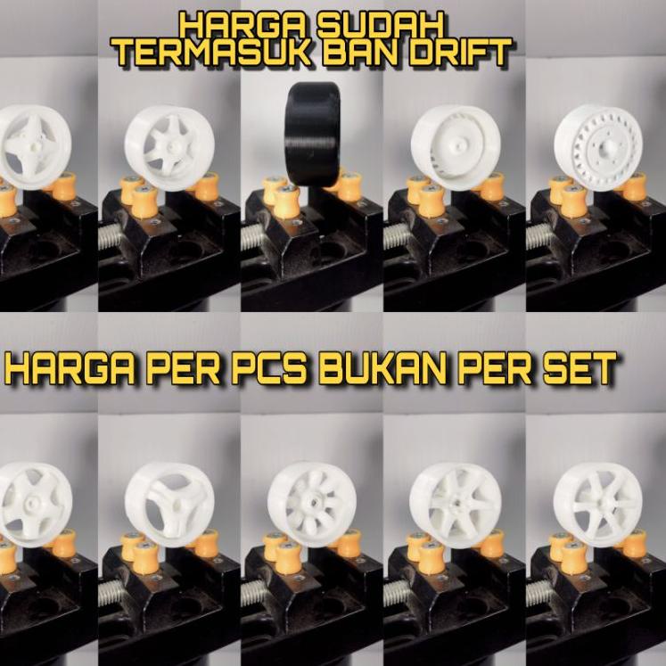 ❆ (1 PCS) Velg wpl d12 , Velg+Ban M Chassis WPL D12 Hex PNP ♚