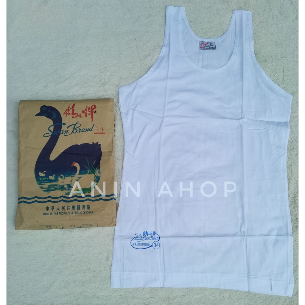 SINGLET SWAN Uk 38,40,42 | Kaos Kutang Swan Brand| Kaos Dalam Pria | Singlet Pria | kaos dalam pria