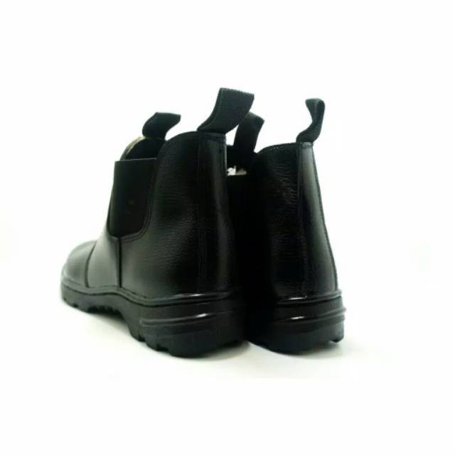 PAS DAN NYAMAN DIPAKE/ Sepatu safety booth karet king Arthur kulit asli home industri Cibaduyut