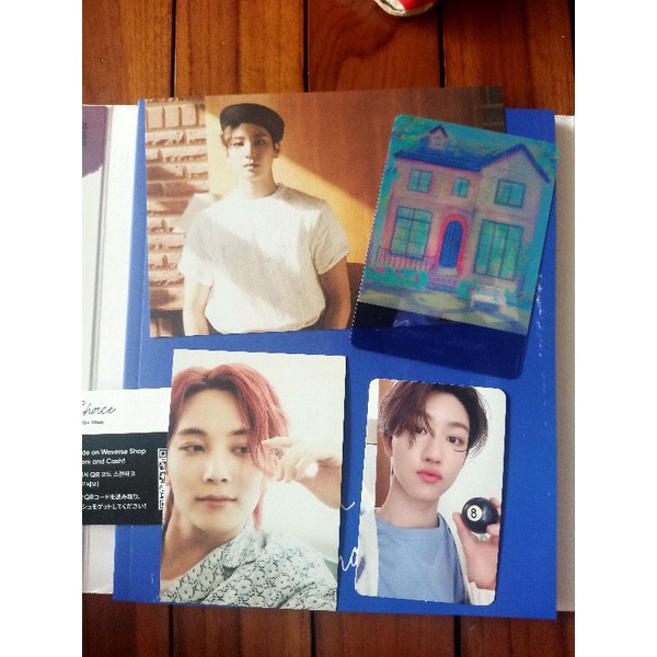 Photocard PC Minghao The8 Postcard Wonwoo Jeonghan Seventeen Your Choice - Beside Vers