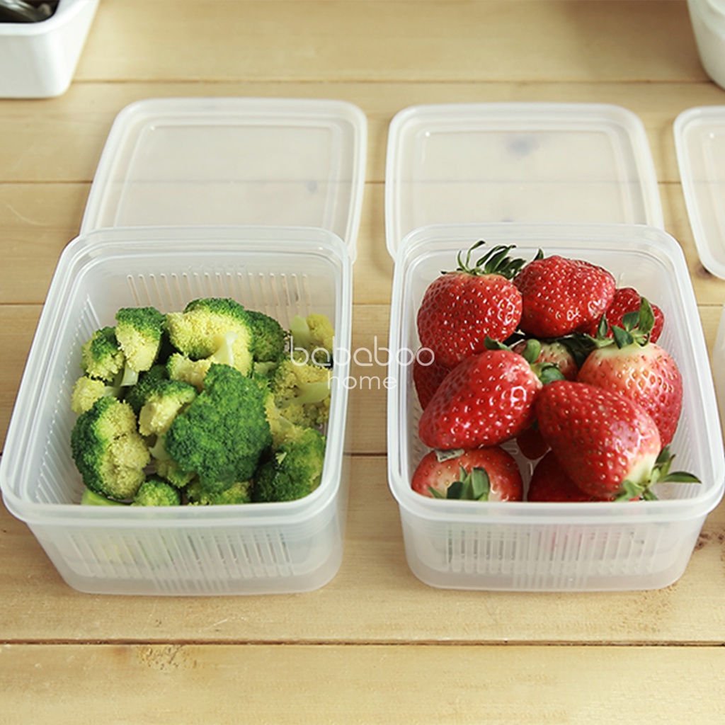 Nihon Food Container with Drainer