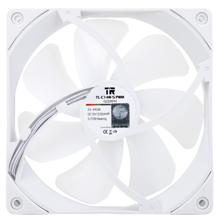 THERMALRIGHT TL-C14W-S X3 ARGB WHITE TRIPLE SET 140mm PWM Fan