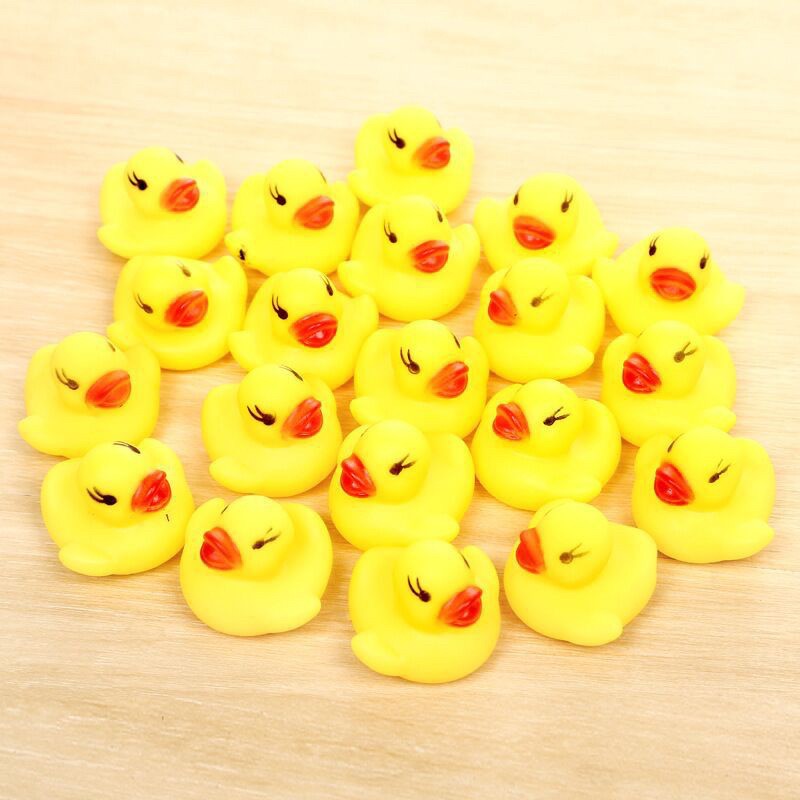 1234OS - Bebek Karet Mainan Mandi Anak / Mainan edukasi Anak/ mainan bayi / bath toys