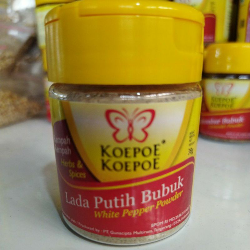 

KOEPOE KOEPOE lada putih bubuk