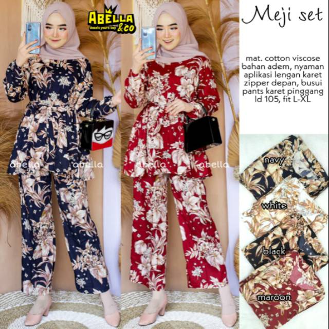 MEJI SET PAKAIAN MUSLIM BY ABELLA&CO
