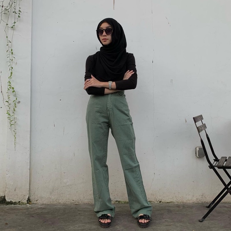 MATCHA LOOSE JEANS 227